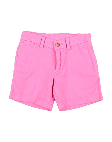 POLO RALPH LAUREN Shorts & Bermuda LINEN-COTTON SHORT
 Fuchsia 53% Wool, 47% Cotton