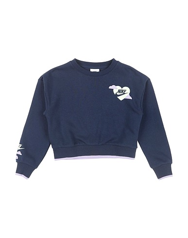 NIKE Felpa SWEET SWOOSH CREW
 Blu navy 60% Cotone, 40% Poliestere