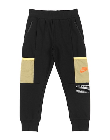 NIKE Casual pants B NSW PAINT YF FT PANT
 Black 60% Cotton, 40% Polyester