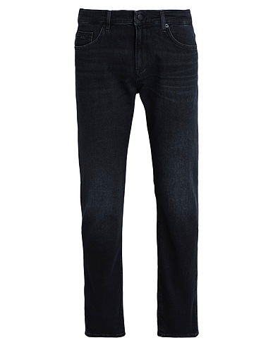 BOSS Denim pants Blue 92% Cotton, 6% Elastomultiester, 2% Elastane