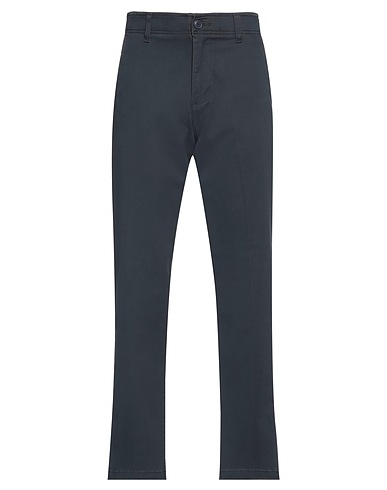 LEE Casual trouser Navy blue 98% Cotton, 2% Elastane