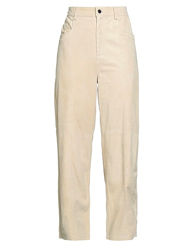 ELEVENTY Casual trouser Sand 100% Lambskin