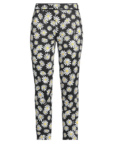 BOUTIQUE MOSCHINO Casual trouser Black 96% Cotton, 4% Other Fibres