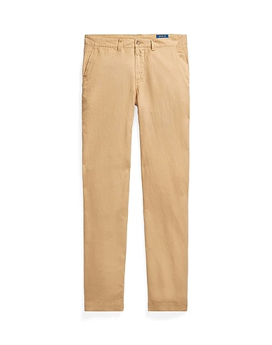 POLO RALPH LAUREN Chinos STRAIGHT FIT LINEN-COTTON PANT
 Sand 53% Leinen, 47% Baumwolle