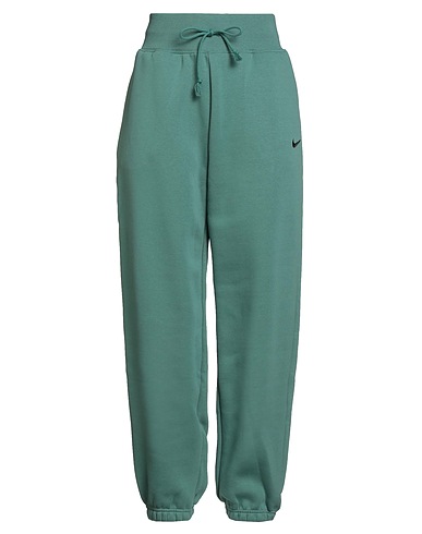 NIKE Pantalone Verde salvia 80% Cotone, 20% Poliestere