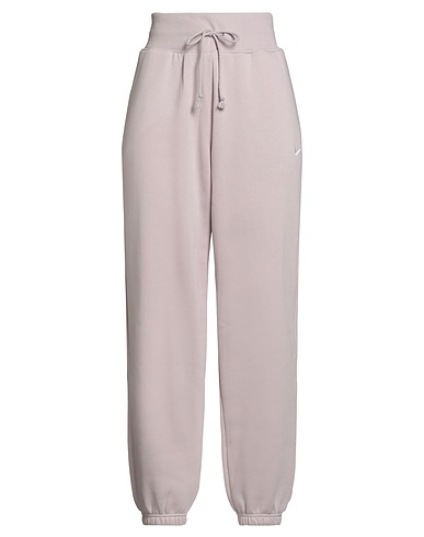 NIKE Casual trouser Lilac 80% Cotton, 20% Polyester