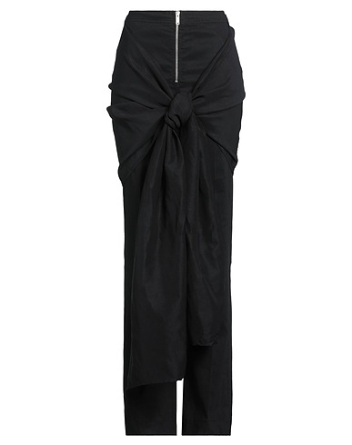 GOLDEN GOOSE Pantalone Nero 50% Triacetato, 48% Lino, 2% Elastan