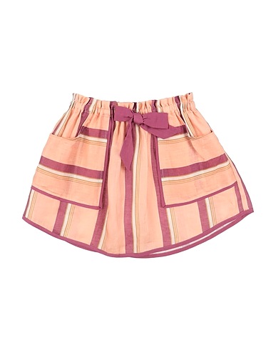 ZIMMERMANN Skirt Blush 100% Linen, Cotton
