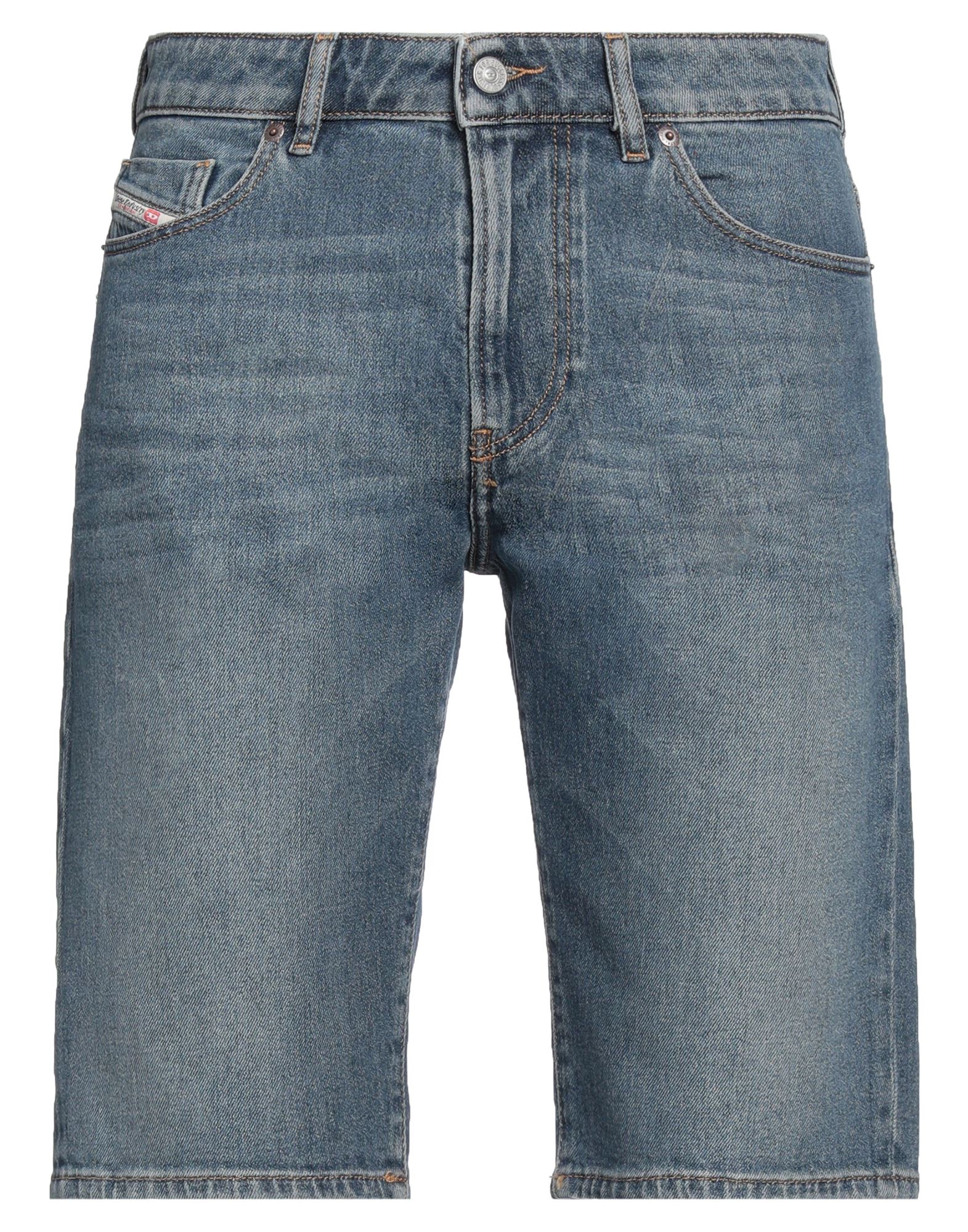 パンツ DIESEL short pants D-ANDRE-SHORT-S Loose bermuda shorts in denim and nylon