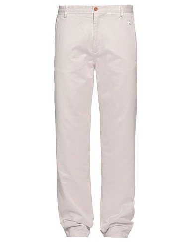 BROOKSFIELD Casual trouser Light grey 100% Cotton