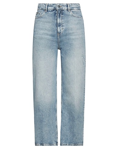 BOSS Denim pants Blue 99% Cotton, 1% Elastane
