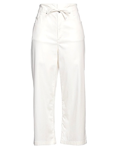 BOSS Casual trouser White 75% Cotton, 12% Modal, 9% Polyester, 4% Elastane