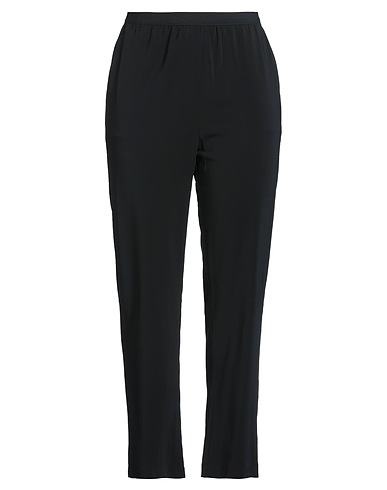 JUCCA Casual trouser Black 95% Viscose, 5% Elastane