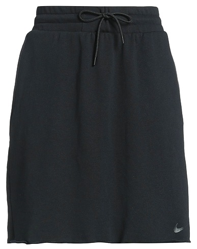 NIKE Mini skirt Black 80% Cotton, 20% Polyester