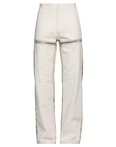DIESEL Casual pants White 100% Cotton