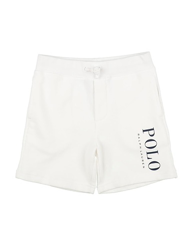 POLO RALPH LAUREN Shorts & Bermuda Logo Spa Terry Short
 Bianco 84% Cotone, 16% Poliestere