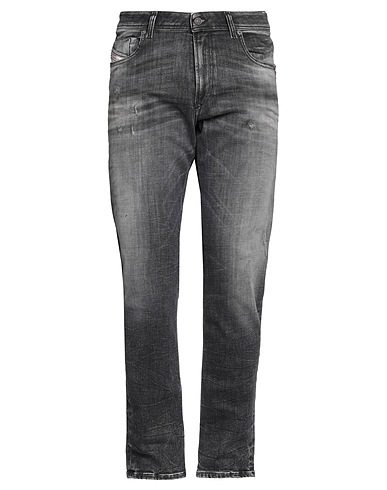 DIESEL Denim trousers Black 96% Cotton, 4% Elastomultiester
