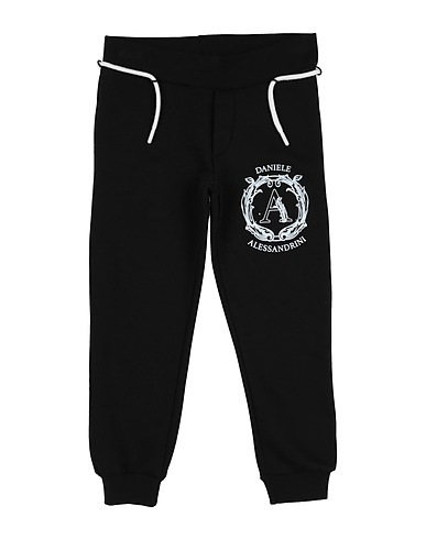 DANIELE ALESSANDRINI Pantalone Nero 95% Cotone, 5% Elastan
