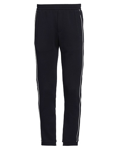 EMPORIO ARMANI Casual pants Navy 76% Cotton, 18% Polyester, 6% Elastane