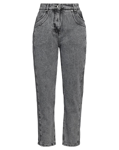IRO Denim trousers Grey 100% Cotton