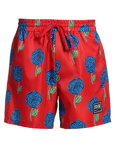 VERSACE JEANS COUTURE Shorts & Bermuda Red 100% Polyester