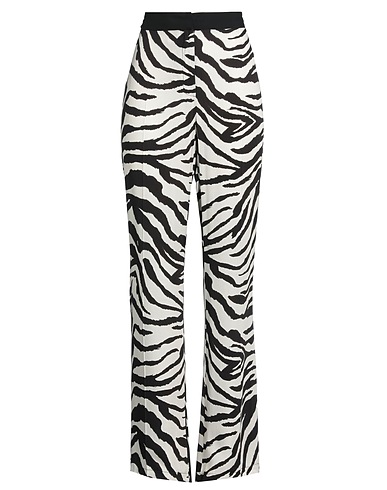 KAOS Casual pants White 100% Viscose