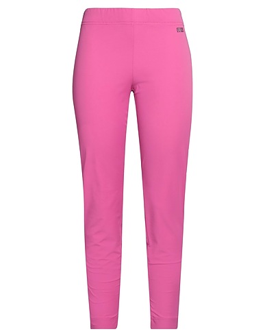 VDP VIA DELLE PERLE Casual pants COLLECTION Fuchsia 47% Cotton, 44% Polyamide, 9% Elastane