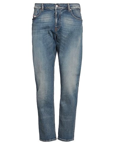 DIESEL Denim pants Blue 79% Cotton, 20% Hemp, 1% Elastane