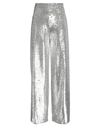 BALLANTYNE Casual trouser Silver 100% Polyester