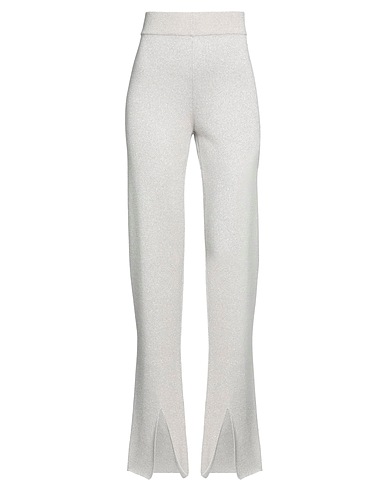 LIVIANA CONTI Casual pants Off white 72% Viscose, 28% Polyester, Polyamide, Metallic fiber