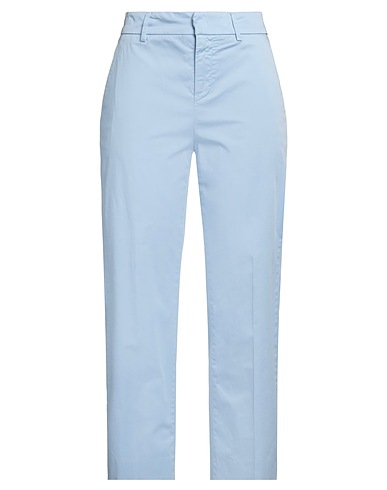 DONDUP Casual trouser Sky blue 97% Cotton, 3% Elastane