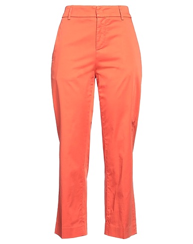 DONDUP Casual pants Orange 97% Cotton, 3% Elastane