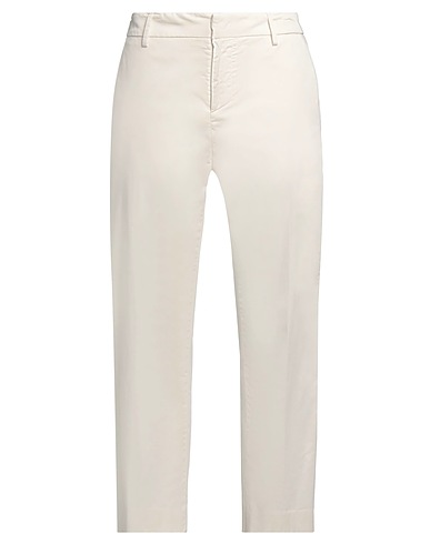 DONDUP Casual pants Cream 97% Cotton, 3% Elastane