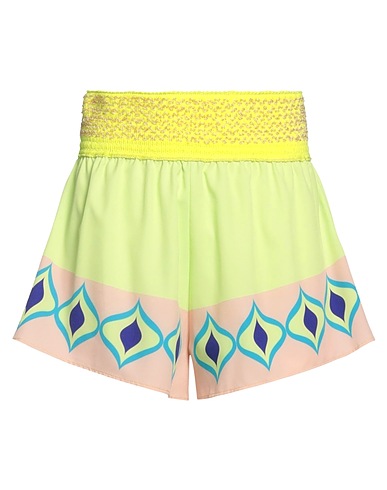ME FUI Shorts & Bermuda Light green 95% Polyester, 5% Elastane