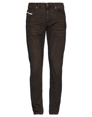 DIESEL 5ポケットパンツ ブラック コットン 75% / ポリエステル 23% / ポリウレタン 2%