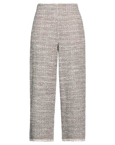 BRUNO MANETTI Casual trouser Grey 55% Cotton, 25% Linen, 15% Polyamide, 5% Polyester