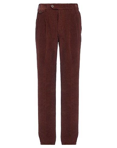 LARDINI Casual trouser Brown 100% Cotton