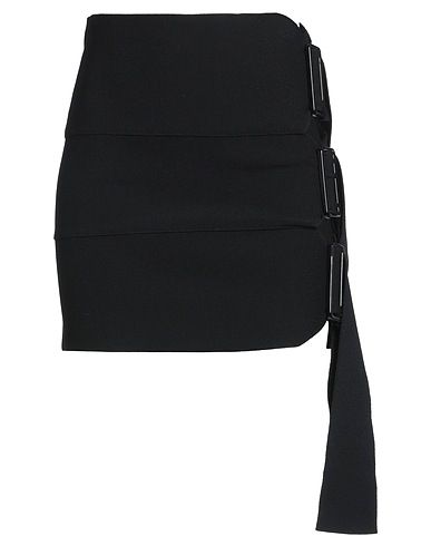 N°21 Mini skirt Black 75% Viscose, 25% Polyester