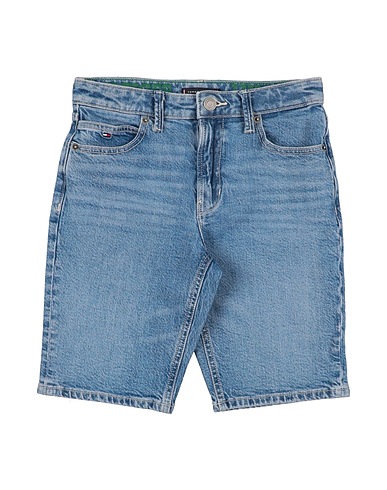 TOMMY HILFIGER BOTTOMWEAR Blue 99% Cotton, 1% Elastane