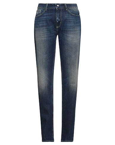 STELLA JEAN Denim trousers Blue 98% Cotton, 2% Elastane