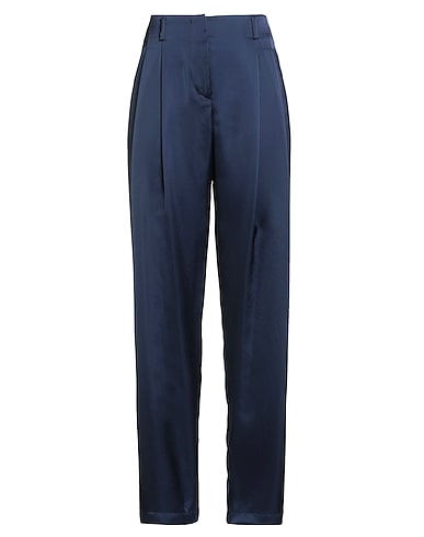 ELEVENTY Casual pants BLU NAVY 60% Triacetate, 40% Cupro