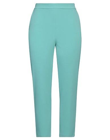 PINKO Casual trouser Turquoise 96% Polyester, 4% Elastane