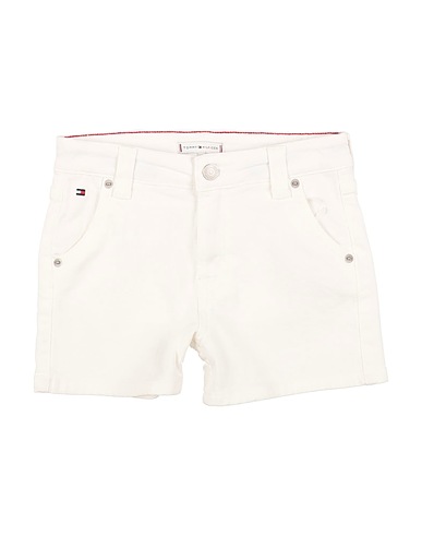 TOMMY HILFIGER Shorts Weiß 99% Baumwolle, 1% Elastan