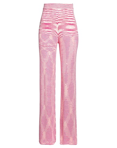 MISSONI Casual pants Fuchsia 65% Viscose, 35% Polyamide