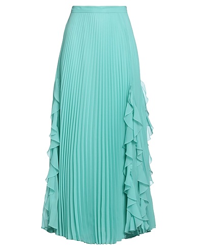 PINKO Maxi Skirts Turquoise 100% Polyester