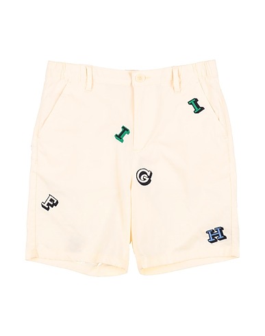 TOMMY HILFIGER Shorts & Bermuda Cream 98% Cotton, 2% Elastane