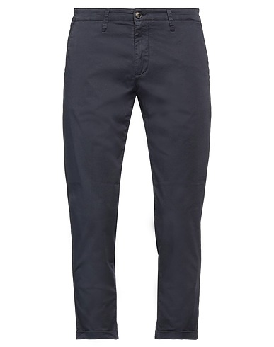 LIU •JO MAN Casual trouser Midnight blue 98% Cotton, 2% Elastane