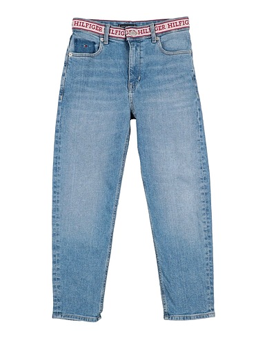 TOMMY HILFIGER Denim trousers Blue 99% Paper, 1% Elastane