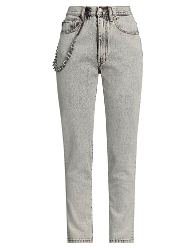 MARC JACOBS Denim trousers Grey 100% Cotton