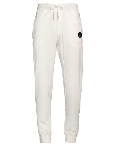 C.P. COMPANY Pantalon Blanc cassé 100% Coton